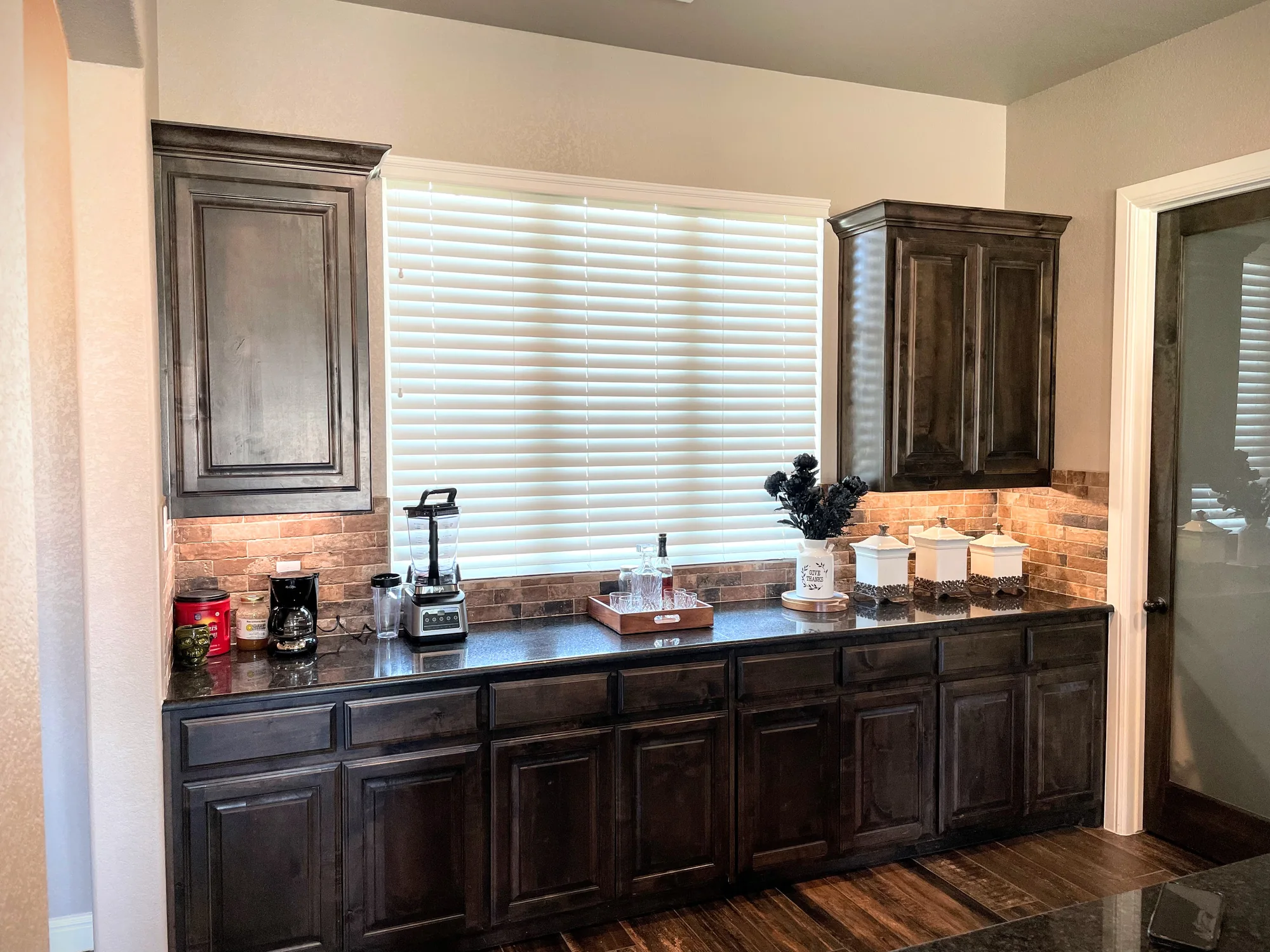 Wood & Faux Wood Blinds installed by Love Is Blinds in Southern Arizona