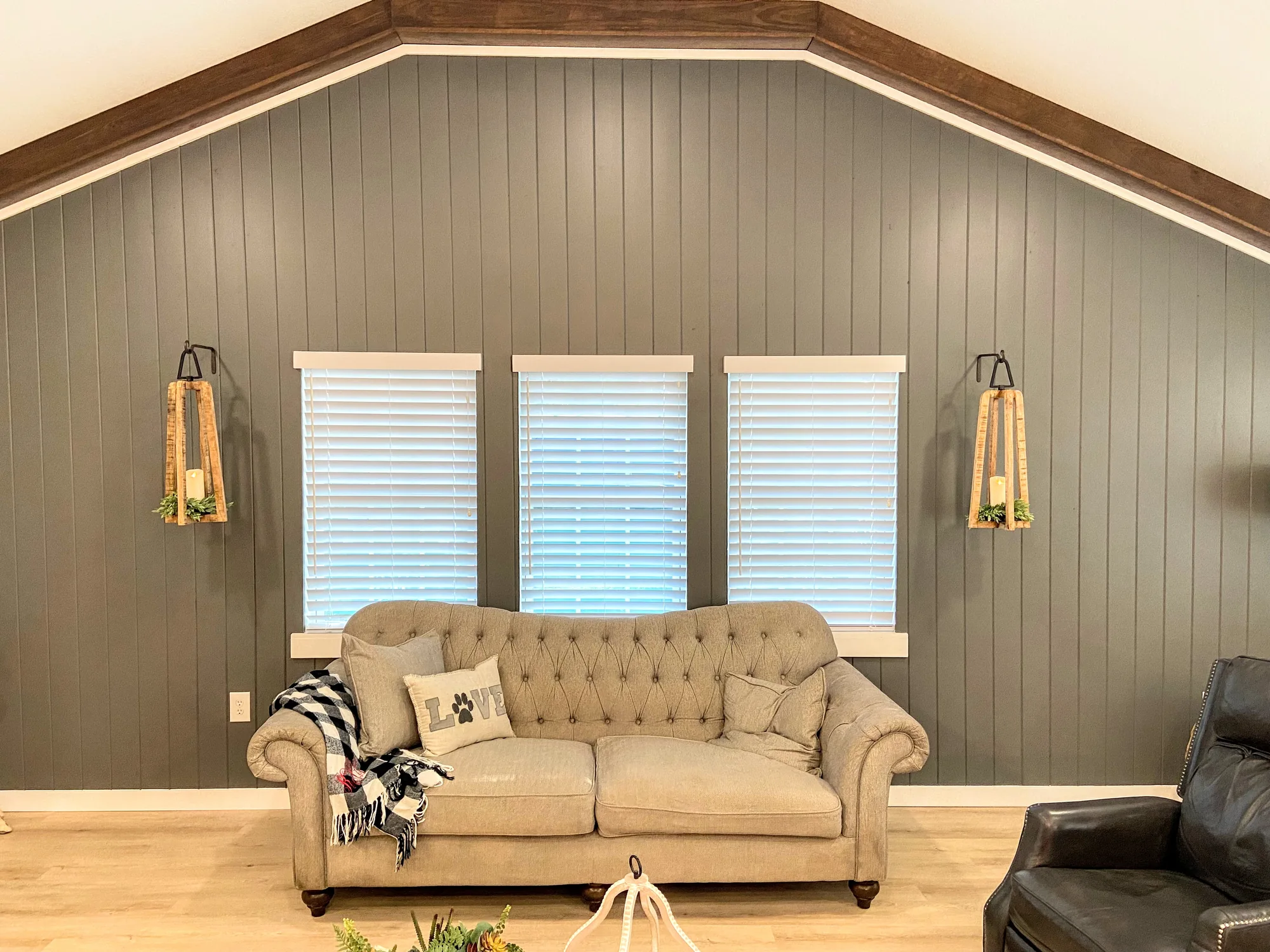 Custom wood blinds installed in Rincon Valley, Tucson, AZ by Love Is Blinds Arizona