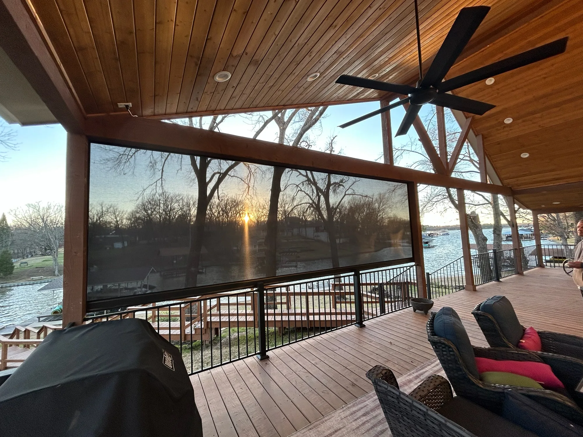 Exterior Patio installed by Love Is Blinds in Southern Arizona