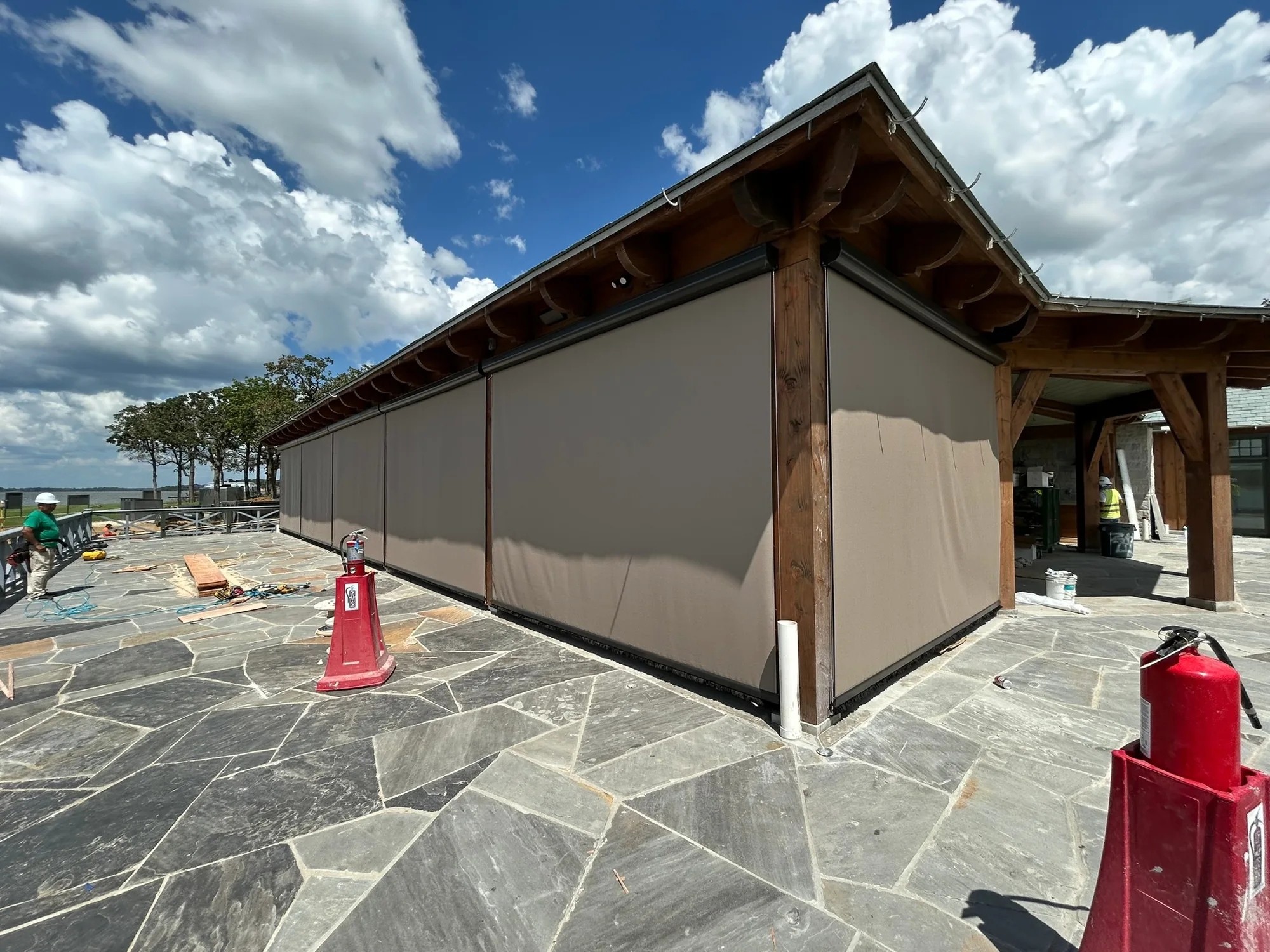 Exterior Patio installed by Love Is Blinds in Southern Arizona