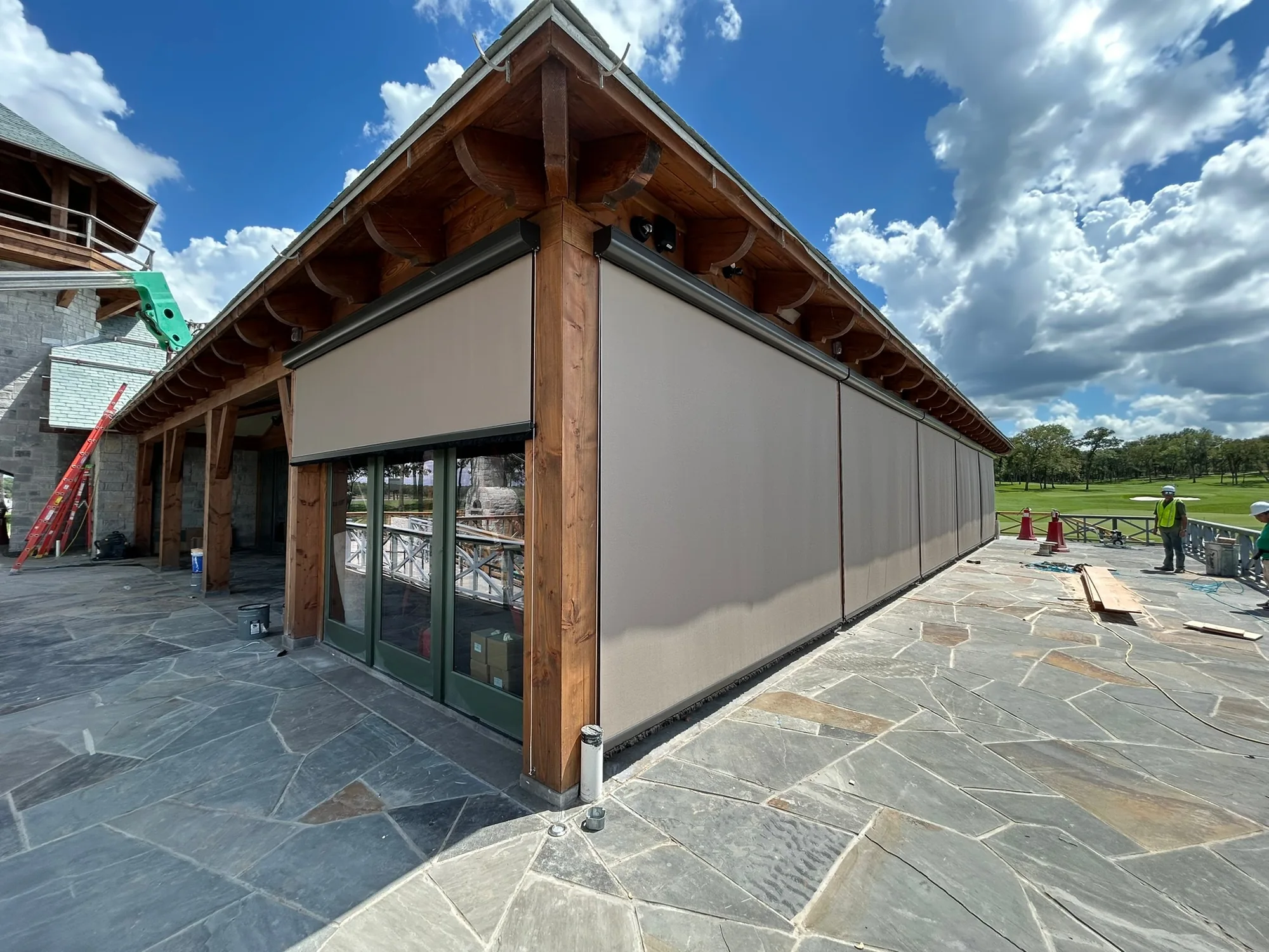 Exterior Patio installed by Love Is Blinds in Southern Arizona