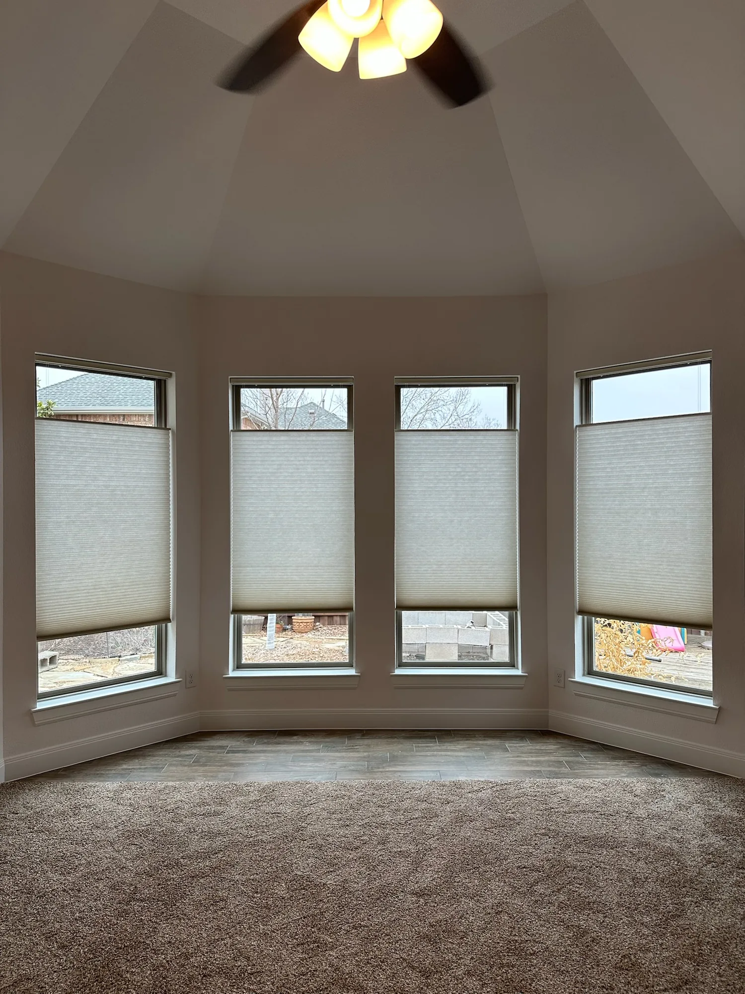 Honeycomb Shades installed by Love Is Blinds in Southern Arizona