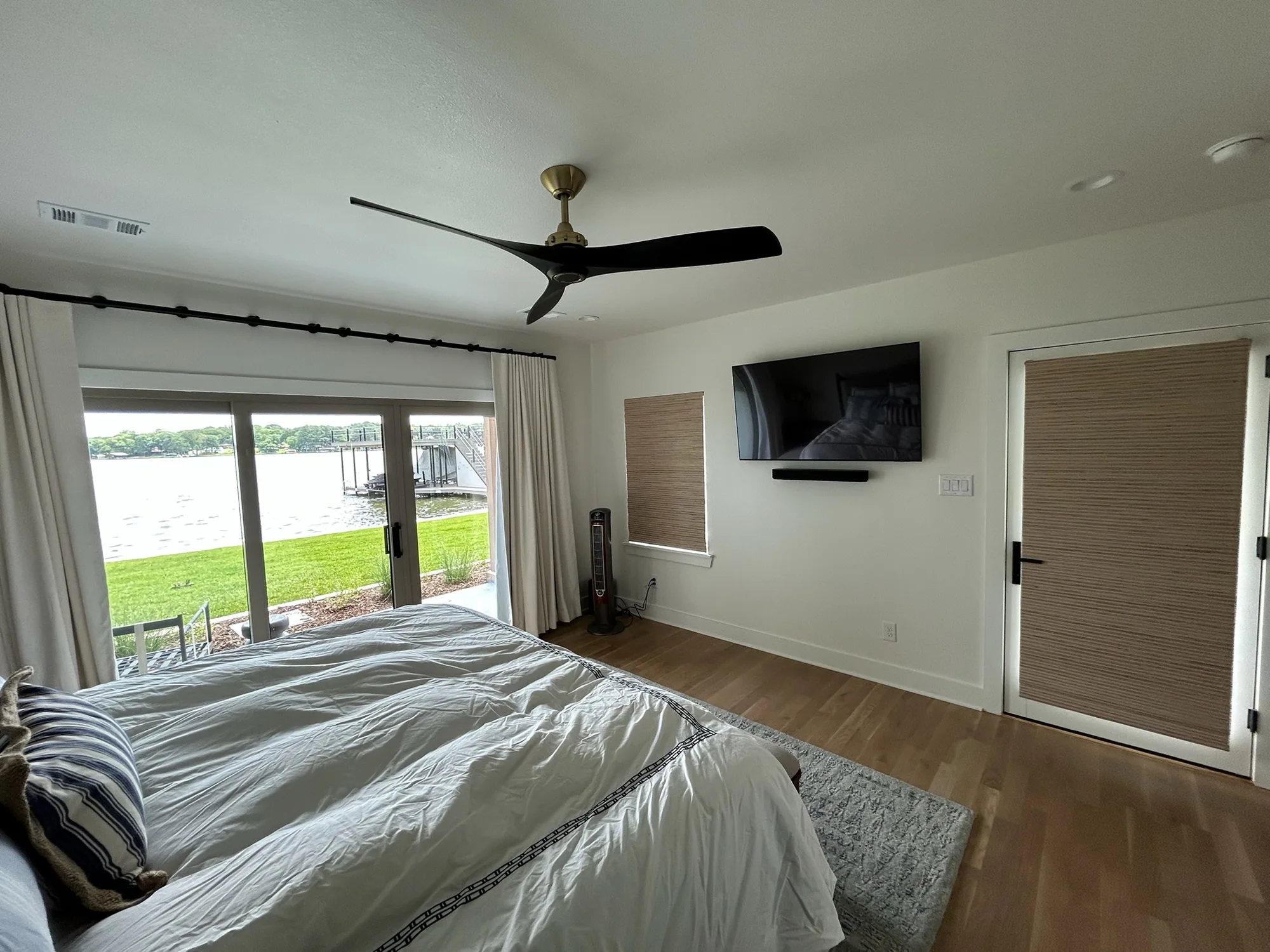 Motorized & Drapes installed by Love Is Blinds in Southern Arizona